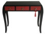Consola Oriental DKD Home Decor Rojo Negro 27 x 80 x 96 cm