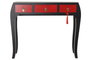 Consola Oriental DKD Home Decor Rojo Negro 27 x 80 x 96 cm