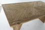 DKD Home Decor Mesa de Comedor de Madera Reciclada 180x95x76 cm Natural