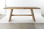 DKD Home Decor Mesa de Comedor de Madera Reciclada 180x95x76 cm Natural