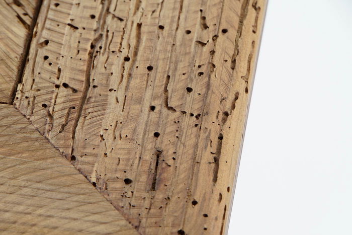 DKD Home Decor Mueble TV Estilo Alpino Natural Madera Reciclada 180x45x60 cm