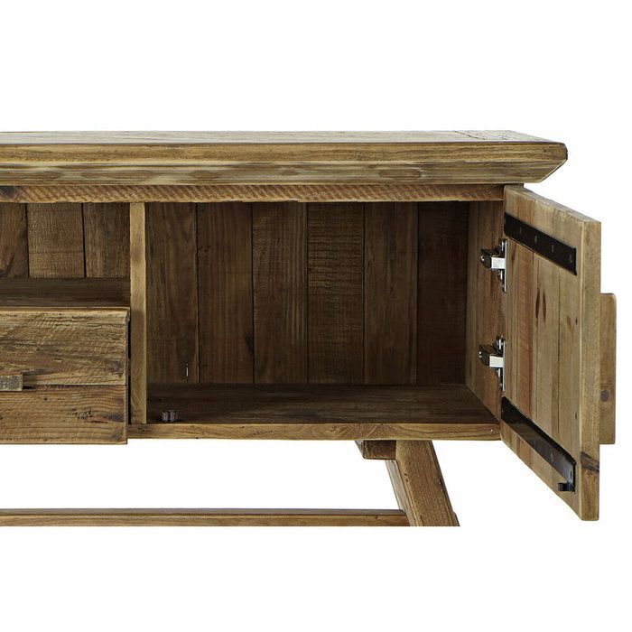DKD Home Decor Mueble TV Madera Reciclada 180x45x60 Natural DKD Home Decor Mueble TV Madera Reciclada 180x45x60 Natural