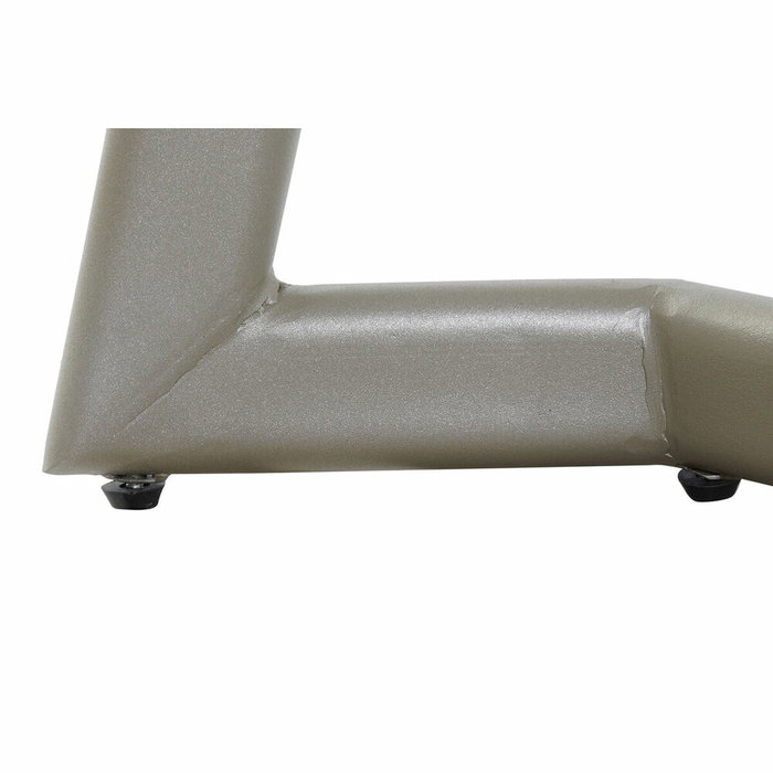 DKD Home Decor Mesa de Comedor de Cristal Extensible 140x80x76 cm