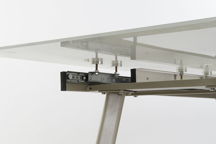 DKD Home Decor Glam Mesa Comedor Metal y Cristal Dorado Blanco 140 x 80 x 76 cm DKD Home Decor Glam Mesa Comedor Metal y Cristal Dorado Blanco 140 x 80 x 76 cm