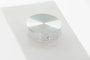 DKD Home Decor Mesa Comedor Blanco Transparente Cristal MDF 90 x 75 x 160 cm