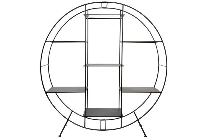 Estanteria Loft DKD Home Decor Negro 43 x 162 x 155 cm