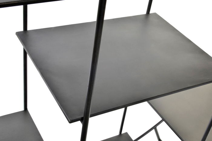 Estanteria Loft DKD Home Decor Negro 43 x 162 x 155 cm
