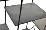 Estanteria Loft DKD Home Decor Negro 43 x 162 x 155 cm