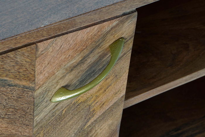 Mueble Tv Moderno DKD Home Decor Natural 40 x 62.5 x 125 cm