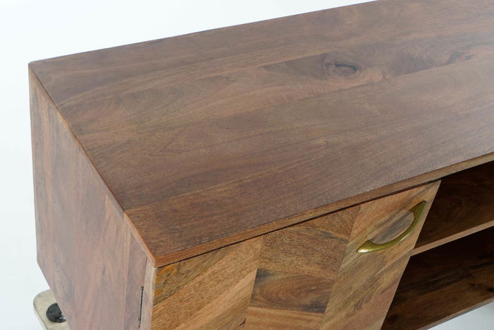 Mueble Tv Moderno DKD Home Decor Natural 40 x 62.5 x 125 cm