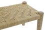 DKD Home Decor Descalzadora Bali1 Balines, Natural, 88 x 42 x 41 cm, con Mango y Cuerda