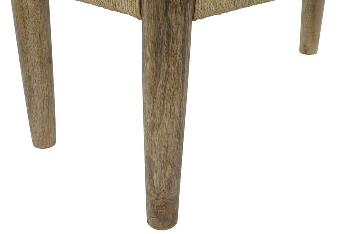 DKD Home Decor Descalzadora Bali1 Balines, Natural, 88 x 42 x 41 cm, con Mango y Cuerda