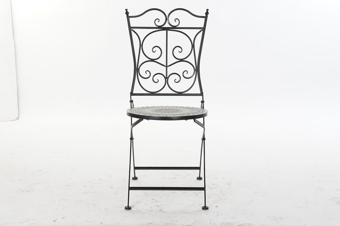 Silla DKD Home Decor Negro Multicolor 50 x 93 x 39 cm