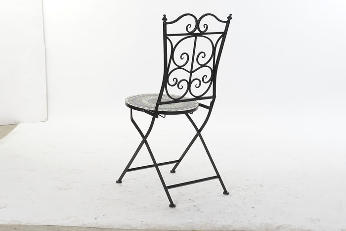 Silla DKD Home Decor Negro Multicolor 50 x 93 x 39 cm