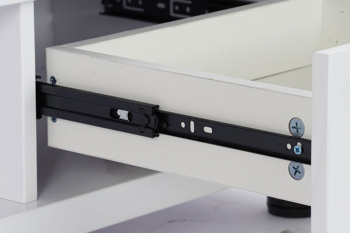 Mueble Tv Moderno DKD Home Decor Blanco 40 x 50 x 140 cm