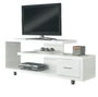 DKD Home Decor Mueble TV Moderno Blanco 140 x 40 x 50 cm