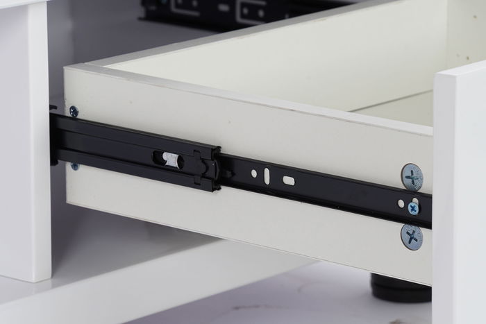 Mueble Tv Moderno DKD Home Decor Blanco 40 x 50 x 140 cm