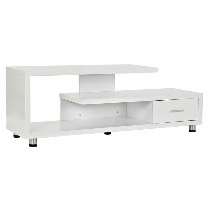 DKD Home Decor Mueble TV Moderno Blanco 140 x 40 x 50 cm