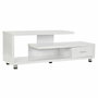 DKD Home Decor Mueble TV Moderno Blanco 140 x 40 x 50 cm