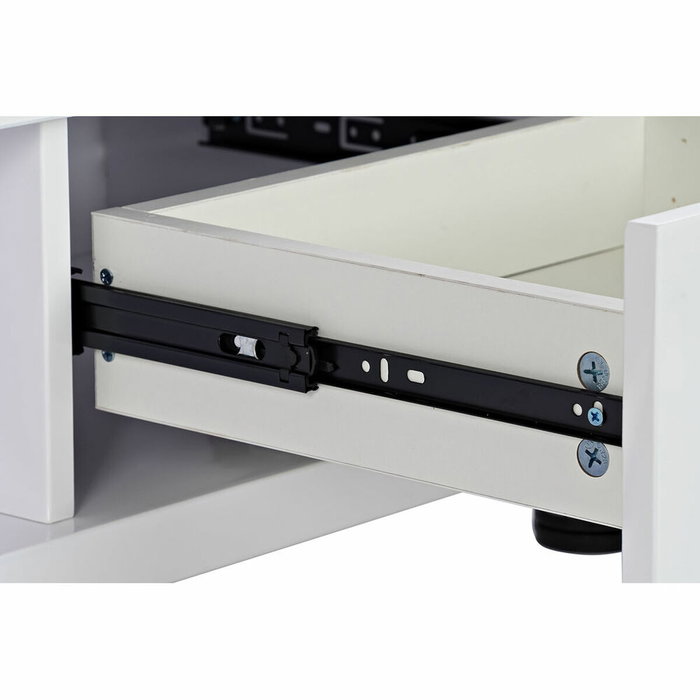 DKD Home Decor Mueble TV Moderno Blanco 140 x 40 x 50 cm