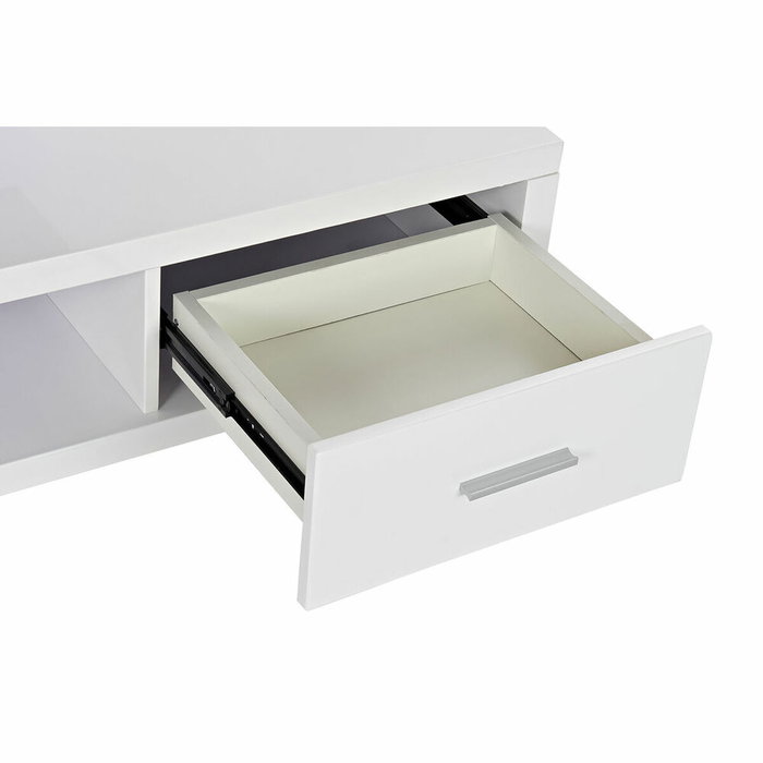 DKD Home Decor Mueble TV Moderno Blanco 140 x 40 x 50 cm