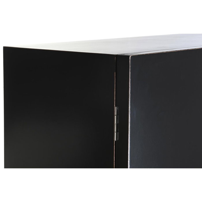 DKD Home Decor Armario Alamo Metal 110x50x180 Negro
