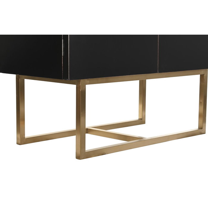 DKD Home Decor Armario Alamo Metal 110x50x180 Negro