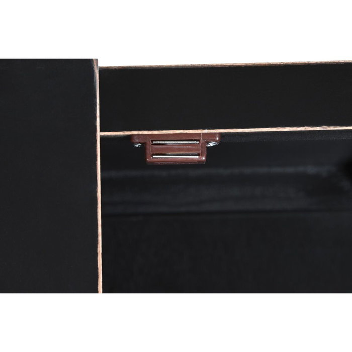 DKD Home Decor Armario Alamo Metal 110x50x180 Negro