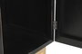 DKD Home Decor Armario Oriental Negro 110 x 50 x 180 cm