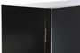 DKD Home Decor Armario Oriental Negro 110 x 50 x 180 cm