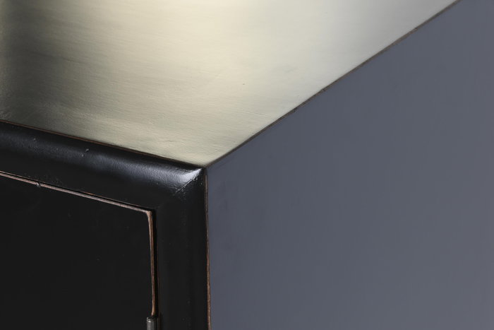 DKD Home Decor 50 x 90 x 180 cm Buffet Oriental Negro Bronce