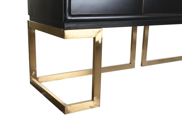 DKD Home Decor 50 x 90 x 180 cm Buffet Oriental Negro Bronce