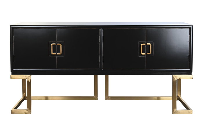 DKD Home Decor 50 x 90 x 180 cm Buffet Oriental Negro Bronce