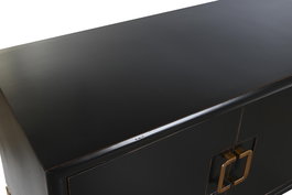 DKD Home Decor 50 x 90 x 180 cm Buffet Oriental Negro Bronce