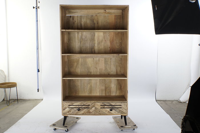 DKD Home Decor Buffet Alpino Negro 140 x 40 x 93 cm