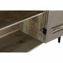 DKD Home Decor Buffet de Mango y Metal 140x40x93 Negro