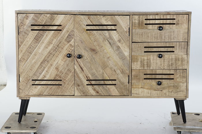 DKD Home Decor Estanteria Marron Oscuro Negro 40 x 180 x 100 cm