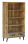 DKD Home Decor Estanteria Marron Oscuro Negro 40 x 180 x 100 cm