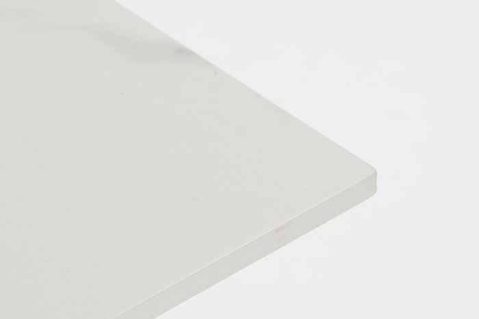 DKD Home Decor Mesita Auxiliar Moderna Dorado Blanco Cerámica Metal 60 x 48 x 60 cm