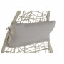 DKD Home Decor Sillón Colgante Rattan Sintético Gris Claro con Cojines