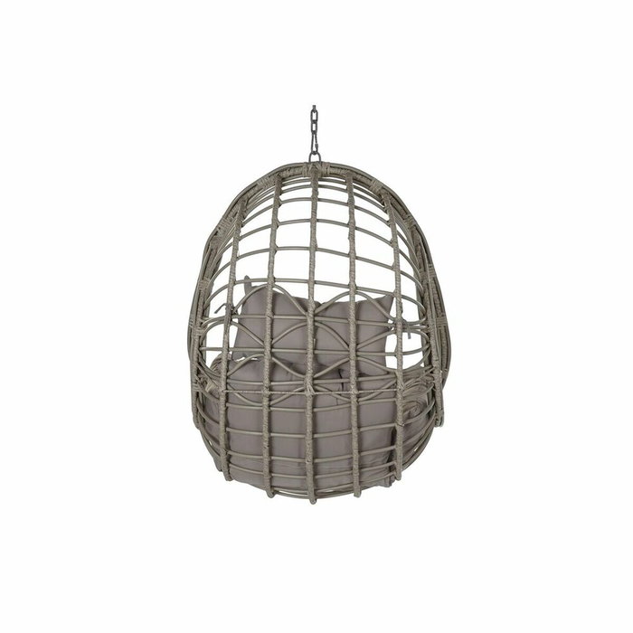 DKD Home Decor Sillón Colgante Breeze Gris con Cojines