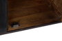 DKD Home Decor Buffet Moderno Negro Natural Mango Ratan 40 x 78 x 150 cm