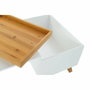 DKD Home Decor Mesa de Centro Scandi Blanca con Cajón
