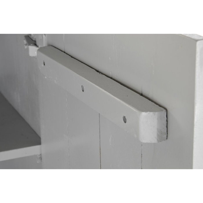 DKD Home Decor Armario de Mango y Hierro Lazo Blanco DKD Home Decor Armario de Mango y Hierro Lazo Blanco