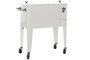 DKD Home Decor Nevera Terraza Y Jardin Blanco 43 x 80 x 74 cm