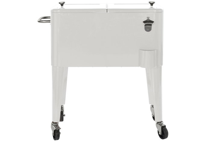 DKD Home Decor Nevera Terraza Y Jardin Blanco 43 x 80 x 74 cm