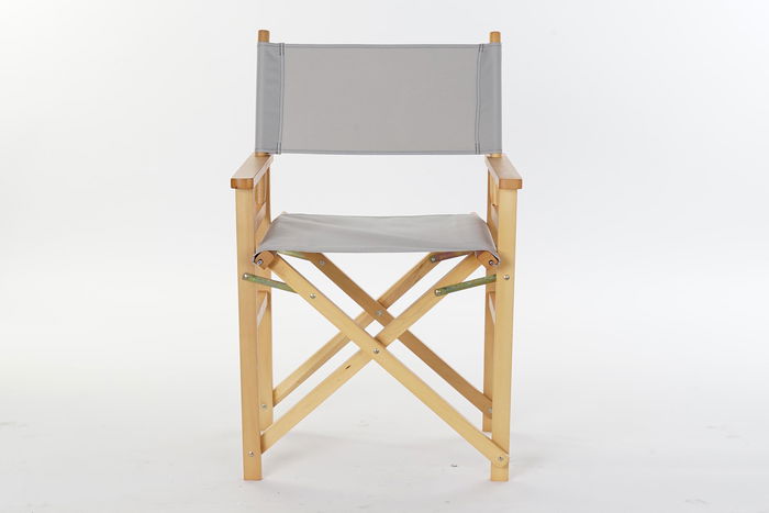 DKD Home Decor Silla Terraza Y Jardin Gris Natural 48 x 87 x 56 cm