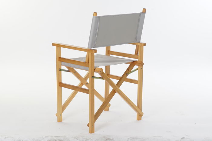 DKD Home Decor Silla Terraza Y Jardin Gris Natural 48 x 87 x 56 cm