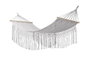 DKD Home Decor Hamaca de Algodón Beige con Flecos