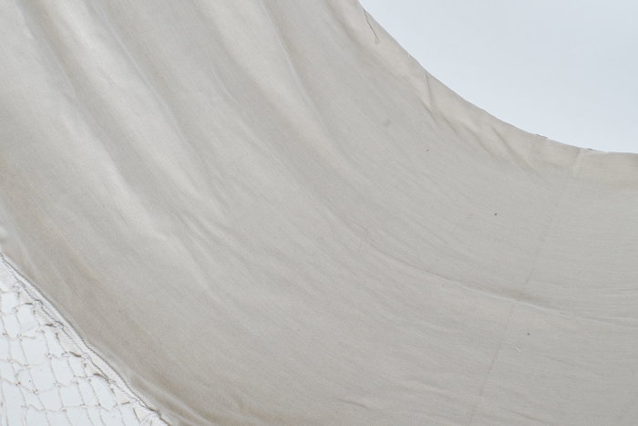 DKD Home Decor Hamaca Terraza Y Jardín Beige 100 x 0.5 x 200 cm Algodón y Poliéster con Flecos para Máximo 100kg